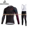 Tenue Cycliste Manches Longues et Collant à Bretelles 2017 Aozhidian N008