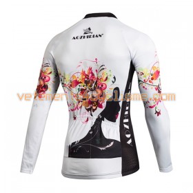 Maillot vélo Femme 2017 Aozhidian Manches Longues N006