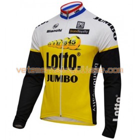 Maillot vélo 2016 LottoNL-Jumbo Manches Longues N001