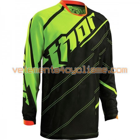 Maillots VTT/Motocross 2016 Thor Phase Vented Doppler Manches Longues N001
