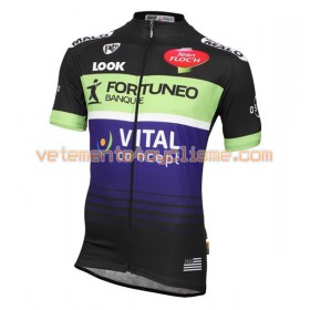 Maillot vélo 2016 Fortuneo-Vital Concept N001