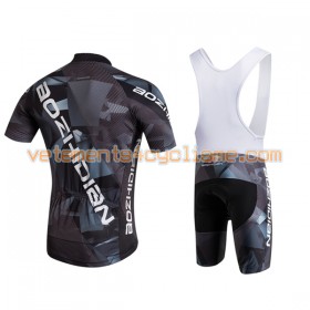 Tenue Cycliste et Cuissard à Bretelles 2017 Aozhidian N021
