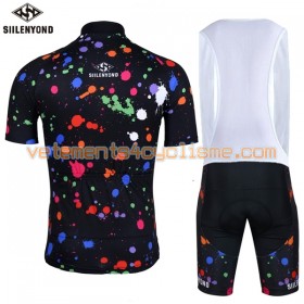 Tenue Cycliste et Cuissard à Bretelles 2017 Siilenyond N016