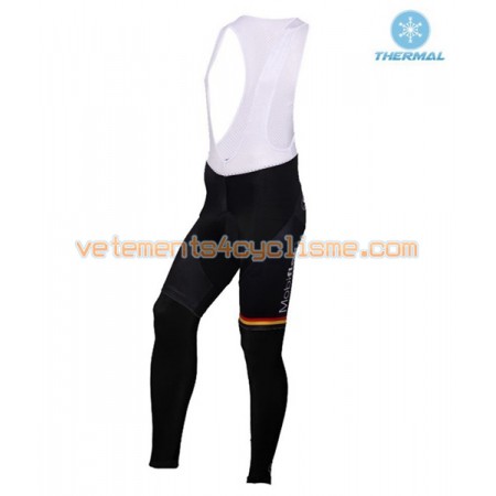 Collant à Bretelles 2016 Lotto Soudal Hiver Thermal Fleece N001