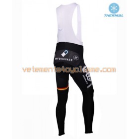 Collant à Bretelles 2016 Lotto Soudal Hiver Thermal Fleece N001