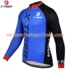 Tenue Cycliste Manches Longues et Collant à Bretelles 2017 X-Tiger N015