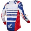 Maillots VTT/Motocross 2017 Fox Racing 180 Honda Manches Longues N001