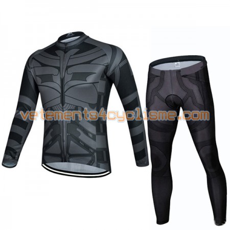 Tenue Cycliste Manches Longues et Collant Long 2017 Super Hero Brand N010