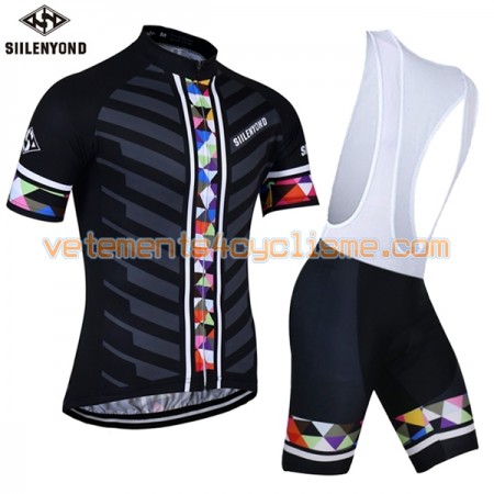 Tenue Cycliste et Cuissard à Bretelles 2017 Siilenyond N029