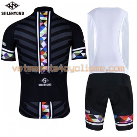 Tenue Cycliste et Cuissard à Bretelles 2017 Siilenyond N029