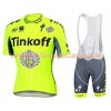 Tenue Cycliste et Cuissard à Bretelles 2016 Tinkoff N001