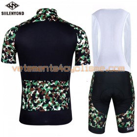 Tenue Cycliste et Cuissard à Bretelles 2017 Siilenyond N025