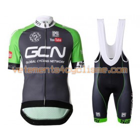 Tenue Cycliste et Cuissard à Bretelles 2016 GCN N002