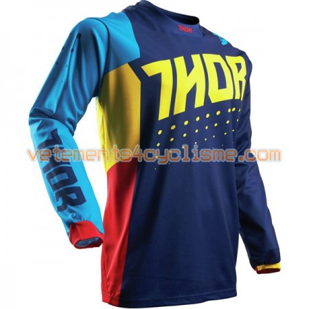 Maillots VTT/Motocross 2017 Thor Pulse Aktiv Manches Longues N003