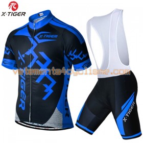 Tenue Cycliste et Cuissard à Bretelles 2017 X-Tiger N003