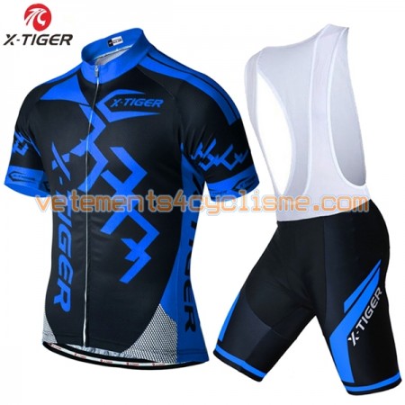 Tenue Cycliste et Cuissard à Bretelles 2017 X-Tiger N003
