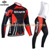 Tenue Cycliste Manches Longues et Collant à Bretelles 2017 Siilenyond N035