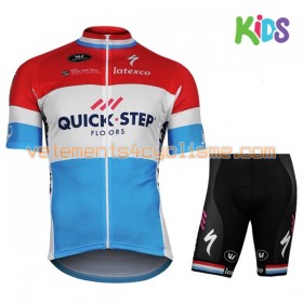 Tenue Cycliste et Cuissard Enfant 2017 Quick-Step Floors Championnats de Luxembourg