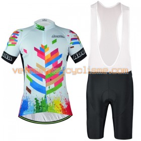 Tenue Cycliste et Cuissard à Bretelles 2017 Aogda N022