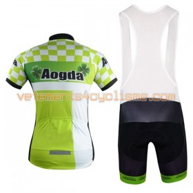 Tenue Cycliste et Cuissard à Bretelles 2017 Aogda N024