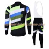Tenue Cycliste Manches Longues et Collant à Bretelles 2017 Siilenyond N033