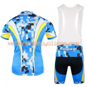 Tenue Cycliste et Cuissard à Bretelles 2017 Aogda N008