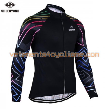 Maillot vélo 2017 Siilenyond Manches Longues N026
