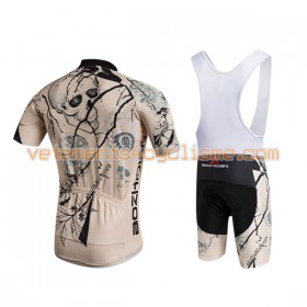 Tenue Cycliste et Cuissard à Bretelles 2017 Aozhidian N031