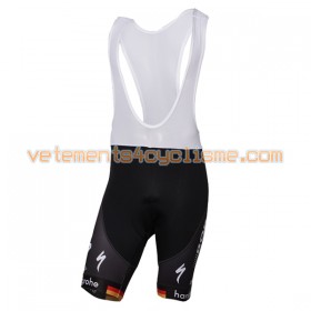 Tenue Cycliste et Cuissard à Bretelles 2017 Bora-Hansgrohe Championnats de Allemagne