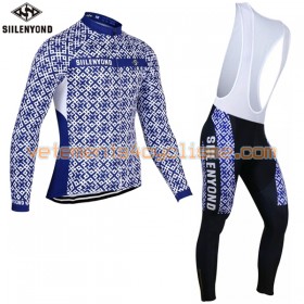 Tenue Cycliste Manches Longues et Collant à Bretelles 2017 Siilenyond N012