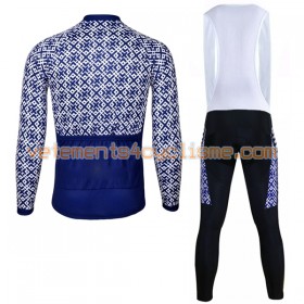 Tenue Cycliste Manches Longues et Collant à Bretelles 2017 Siilenyond N012