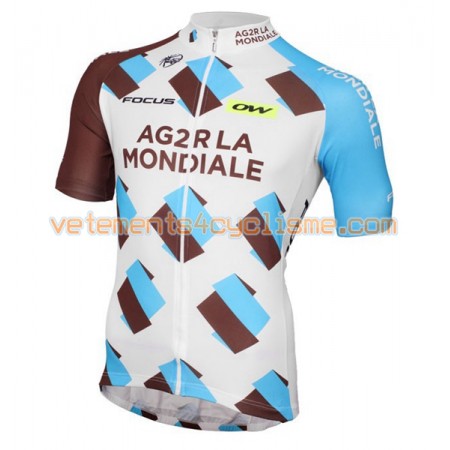 Maillot vélo 2016 AG2R La Mondiale N001