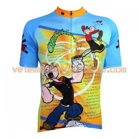 Maillot vélo 2016 Cartoon N015