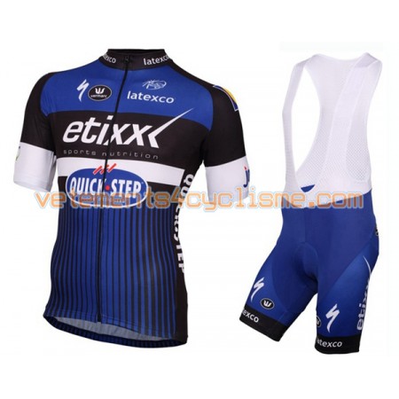 Tenue Cycliste et Cuissard à Bretelles 2016 Etixx-Quick Step N001