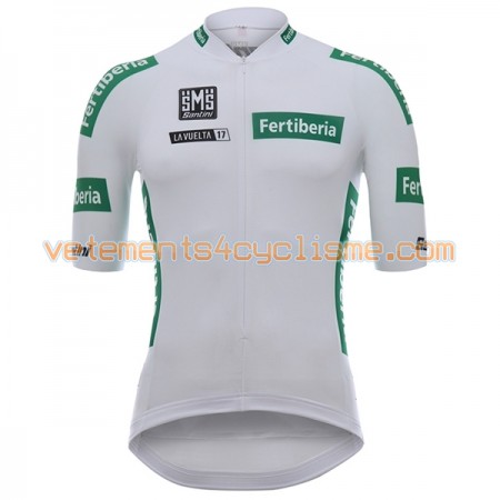 Maillot vélo Blanc 2017 La Vuelta
