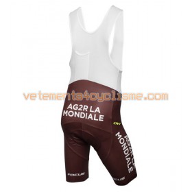 Cuissard Court à Bretelles 2016 AG2R La Mondiale N001