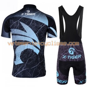 Tenue Cycliste et Cuissard à Bretelles 2017 X-Tiger N011