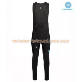 Collant à Bretelles 2016 Team Sky Hiver Thermal Fleece N001