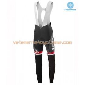 Collant à Bretelles 2016 Giant-Alpecin Hiver Thermal Fleece N002
