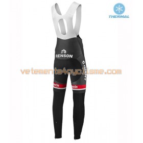 Collant à Bretelles 2016 Giant-Alpecin Hiver Thermal Fleece N002