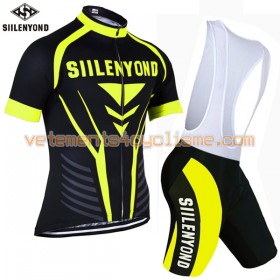 Tenue Cycliste et Cuissard à Bretelles 2017 Siilenyond N022