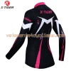 Tenue Cycliste Manches Longues et Collant à Bretelles Femme 2017 X-Tiger N006