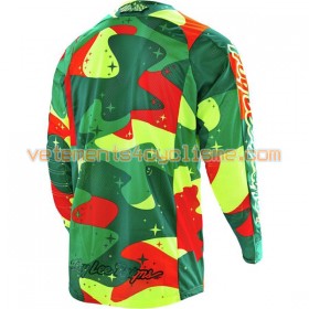 Maillots VTT/Motocross 2016 Troy Lee Designs TLD SE Air Cosmic Camo Manches Longues N001