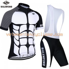 Tenue Cycliste et Cuissard à Bretelles 2017 Siilenyond N010