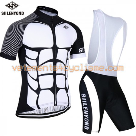 Tenue Cycliste et Cuissard à Bretelles 2017 Siilenyond N010