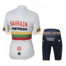 Tenue Cycliste et Cuissard Enfant 2017 Bahrain Merida Championnats de Lituanie