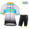 Tenue Cycliste et Cuissard Enfant 2017 Astana Pro Team N002