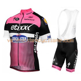 Tenue Cycliste et Cuissard à Bretelles 2016 Etixx-Quick Step N010