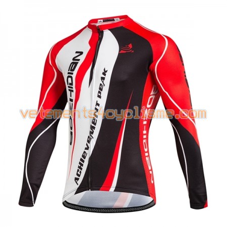 Maillot vélo 2017 Aozhidian Manches Longues N024