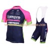 Tenue Cycliste et Cuissard à Bretelles 2016 Lampre-Merida N001